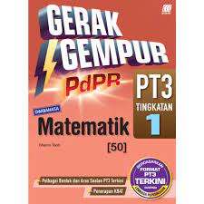 Tingkatan 1 Gerak Gempur Pdpr Pt3 Matematik Dwibahasa