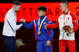 Select from premium artem dolgopyat of the highest quality. China S Xiao Claims Men S Floor Bronze At Stuttgart Worlds Chinadaily Com Cn