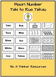 Each whanāu would have a place where they would go because the bees would always. Te Reo Numbers Worksheets Teaching Resources Tpt