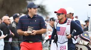 If merritt keeps this rally up and is able to pick up his second pga tour title, hopefully, he and his caddie can get their reactions on the same page by the 18th hole. Patrick Reed Caddie Kessler Karain
