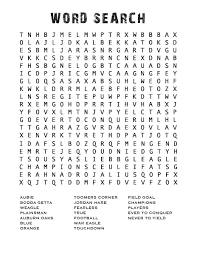 34 end to end football word search puzzles for you kitty baby love