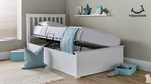 Francis White Wooden Ottoman Storage Bed Frame 3ft Single Happy Beds Youtube Utilize the wide variety of wooden single bed with drawer on alibaba.com and improve the way you save. francis white wooden ottoman storage bed frame 3ft single happy beds