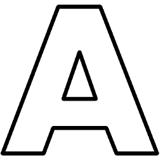 Printable free alphabet templates are useful for a myriad of projects for school, crafts, scrapbooking, teaching kids their letters, a homeschool room and more. Free Applique Patterns Free Applique Patterns Applique Patterns Applique Templates