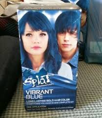 A diluted mixture of sparks hair dye in (mostly) · r/gaymersgonemild. Splat Vibrant Blue Hair Color Kit New In Box Ebay