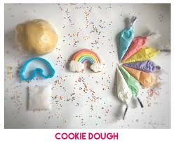 Bakesykit Rainbow Cookie Kit Cookie Dough Flowerbake By Angela