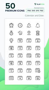 50 Premium Vector Icons Of Calendar And Date Designed By Kmg Design In 2020 Calendar Icon Vector Icons Icon