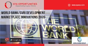 To express interest in these business opportunities, please follow the instructions in the notice. World Bank Svri Development Marketplace Innovations 2020 Usa Oya Opportunities Oya Opportunities
