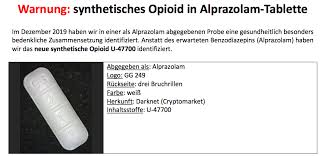 Die tabletten bleiben einige zeit im mund, wo der wirkstoff rasch ins blut . Warnung Achtung Synthetisches Opioid In Alprazolam Tablette Sauber Drauf Mindzone Info
