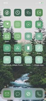 Shades Of Green 35 App Pack Aesthetic Iphone Ios14 App Icons App Icon Iphone App Design Ios Photos