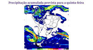 Chuvas diminuem no Sul e aumentam no Sudeste nesta quinta