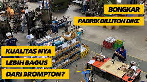 Pendatang baru, asli indonesia billiton frame set lipat 3 , bisa di bilang modelnya persis banget sama pendahulunya si brompton. Bongkar Pabrik Billiton Bike Kualitas Lebih Bagus Dari Brompton Youtube