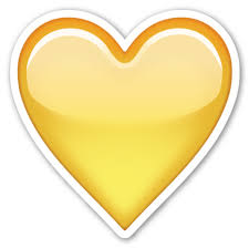 Yellow Heart Yellow Heart Emoji Stickers Emoji