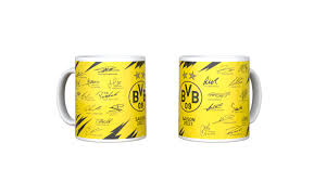 Mehr als 1 million lizenzfreier bilder durchsuche tausende von lizenzfreien bildern auf pexels. Sport Kaffeebecher Unterschriften Team 20 21 Heimtrikot Bvb Borussia Dortmund Tasse Fussball