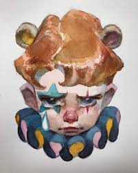 Here S A Closer Look At All 8 Of The Clown Kids Even If Clowns Aren T Really Your Thing Which One Is Your Favourite Cute Art Art Painting Drawings