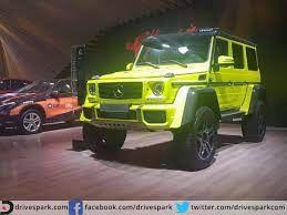 The upcoming g65 4x4² landaulet is rumoured to be powered by amg's latest 629.6hp twin. Mercedes G Class Squared Suv Debuts In India Drivespark