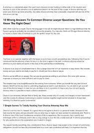 Get part time or full time top family law attorneys or experts for your outsource project. 10 Things Your Competitors Can Teach You About Divorcing An Attorney By Conald10ps Issuu