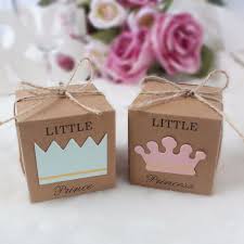 50pcs Paperboard Gift Boxes For Baby Shower Decorations Wedding Candy Box Kraft Paper Gift Box Festive Party Baby Shower Favor Boxes Candy Gift Box Paper Gifts