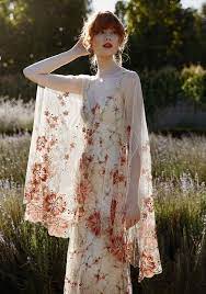 Boldly Boho Embroidered Wedding Dresses With Colourful Florals Onefabday Com Colored Wedding Dresses Embroidered Wedding Dress Floral Wedding Dress
