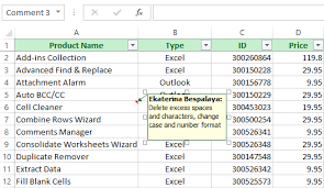 How To Add Comments In Excel Show Hide Comments Insert