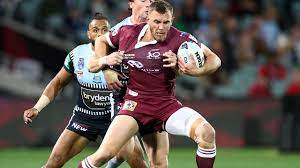 Nathan cleary of the blues poses with fans after winning game one of the 2021 state of origin series between the new south wales blues and the queensland maroons. State Of Origin 2020 Queensland Maroons Kurt Capewell Penrith Panthers Nrl 2020 News Try Aj Brimson Injuries