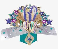 Download 60th Birthday 3d Pop Up Card By Second Nature Second Nature 3d Pop Up Card 60th Birthday Pop Up Card Transparent Png 640x483 Free Download On Nicepng