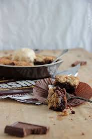 Brookies009 Brownie Noix Gateau Cerise Et Noix De Pecan