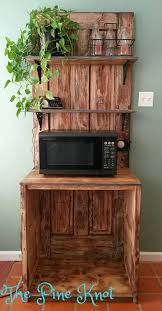 2 Old Doors Transformed Into A Microwave Stand With Shelves We Salvaged The Main Door From An Old Building On My Grandfather Home Diy Diy Furniture Old Doors