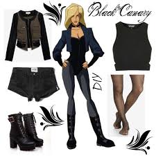 Black Canary Black Canary Costume Fandom Fashion Casual Cosplay