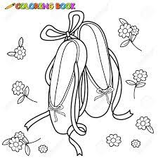 Zapatillas De Ballet Para Colorear Pagina Del Libro Ilustraciones Vectoriales Clip Art Vectorizado Libre De Derechos Image 62128990 La pintura es muy beneficiosa para el desarrollo de los niños y bebés. zapatillas de ballet para colorear pagina del libro