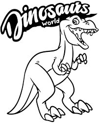 Tyrannosaurus is a genus of coelurosaurian theropod dinosaur. Tyranosaurus Rex Coloring Page In Cartoon Style