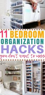 Bedroom storage and organization ideas. I Was Looking For The Best Diy Bedroom Organization Hacks To Organize And Declut Room Organization Diy Bedroom Small Room Organization Bedroom Organization Diy