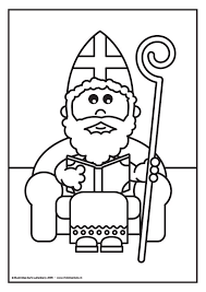 Kleurplaat Sinterklaas Sinterklaas Kleurplaten En Knutselen Sinterklaas