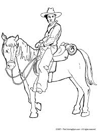 They are able to play games in the nursery like numbers match games and alphabet puzzles and baby horse coloring pages. Cowboy Horse Coloring Page 3 Audio Stories For Kids Free Coloring Pages Colouring Printables