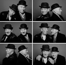 Patrick Stewart Ian Mckellen Friendship Photos Patrick Stewart Ian Mckellen Sir Ian Mckellen
