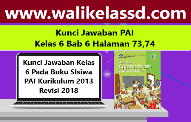 Dalam penelitiannya, sarah berhasil menyimpulkan bahwa tingkat kepintaran seekor hewan ditentukan dari kunci jawaban tematik tema 2 kelas 6 halaman 73. Kunci Jawaban Pai Kelas 6 Bab 7 Halaman 73 74 Menerima Qada Dan Qadar Wali Kelas Sd