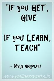 Maya Angelou Quotes On Giving And Learning In 2020 Giving Quotes Words Of Wisdom Love Maya Angelou Love Quotes