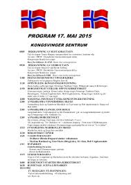 Barnetoget i oslo er norges lengste. 17 Mai Program Kongsvinger Sentrum