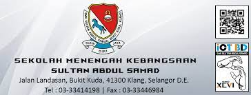 Sultan abdul samad was formed from a merger of three separate schools including sekolah menengah kebangsaan (public high school) and sekolah menengah jenis kebangsaan (language public high school). Smk Sultan Abdul Samad Klang Bd Info Facebook