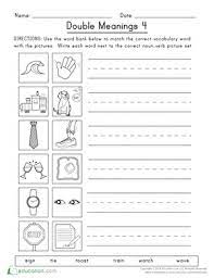 browse printable kindergarten vocabulary worksheets education com
