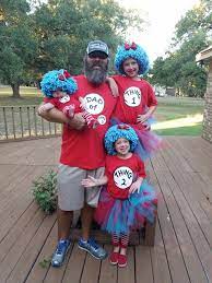 We did not find results for: Thing 1 2 3 Dr Seuss Cat In The Hat Costume Ideas For Family Family Costumes Kids Costumes Costumes