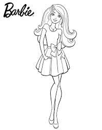 Coloriage de barbie à imprimer. Coloriage Barbie A Imprimer Meilleur De Coloriages De Barbie A Imprimer Et Telechargercoloriage A Imp In 2020 Barbie Coloring Cute Coloring Pages