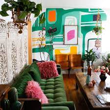 This La Blogger Packs So Much Color In 900 Square Feet Home Decor Colors Quirky Home Decor Boho Living Room
