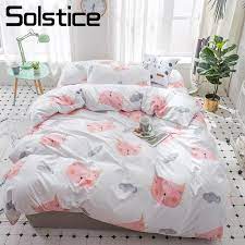 It is very true particularly when you think that older women can wear just about everything that their younger. Solstice Home Textile Quiet Cat Kitty Girls Bedding Set Single Double Duvet Cover Pillow Case Flat Sheets Child Adult Bed Linens Bedding Sets Aliexpress