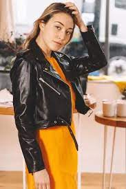 Baby Jane Leather Jacket Black By Veda Leather Jacket Girl Fashion Leather Jacket