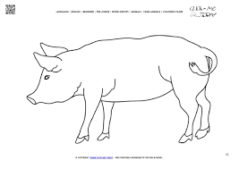 Download all free wild boar coloring pages and enjoy colorful world of colors. Coloring Page Pig Boar Color Picture Of Pig