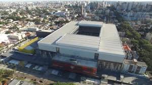 Use the map controls to rotate and zoom the atletico paranaense stadium view. Curitiba Brazil July 2017 Aerial View Of The Club Atletico Paranaense Stadium Arena Da Baixada Stock Video C Paulovilela 165265928