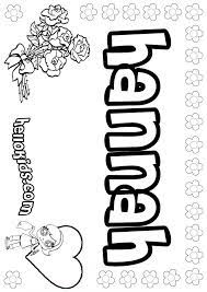 Download and print these adult coloring pages for free. Girls Name Coloring Pages Hannah Girly Name To Color Name Coloring Pages Coloring Pages Coloring Pages For Kids