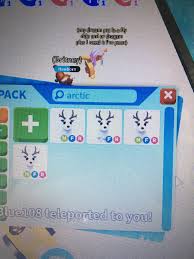 By purchasing this gamepass, you will recieve a neon arctic reindeer in the game adopt me! Omg Does Anyone Have A Neon Arctic Reindeer I Need One More For Mega Neon Fandom