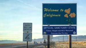 View the new to california guide Fake Road Signs At California Border Mock New Sanctuary State Status Cbs San Francisco