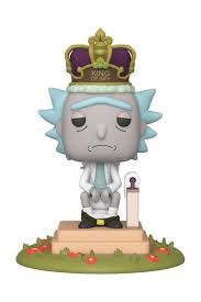 Free uk delivery with zavvi red carpet. Rick Morty Electronic Pop Movies Vinyl Figure With Sound Rick On Toilet 9 Cm